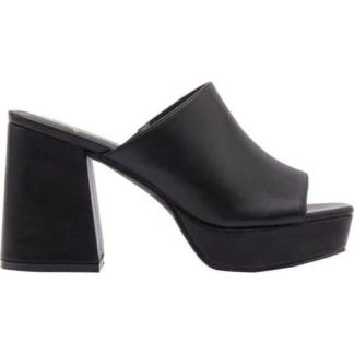SANDALIA TACON PLATAFORMA NEGRO YAELI FASHION