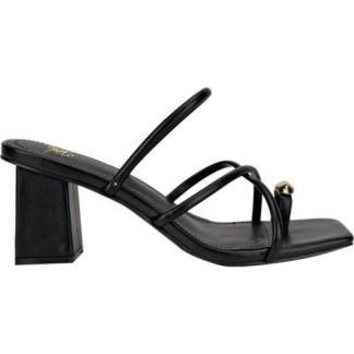 SANDALIA TIRAS NEGRO YAELI