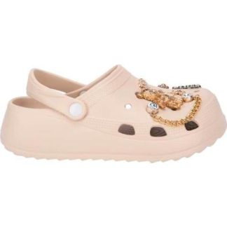 SANDALIA ZUECO BEIGE BANANA PRICE