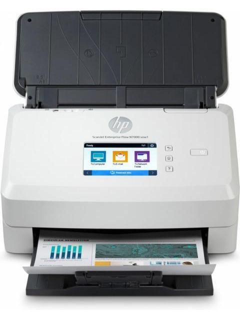 SCANNER HP SCANJET ENTERPRISE FLOW N7000 SNW1 600 X 600DPI ESCANER COLOR ESCANEADO DUPLEX USB 3.2 BLANCO