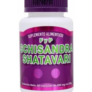 SCHISANDRA SHATAVARI 60 CAP FORTALEZA Y PLENITUD