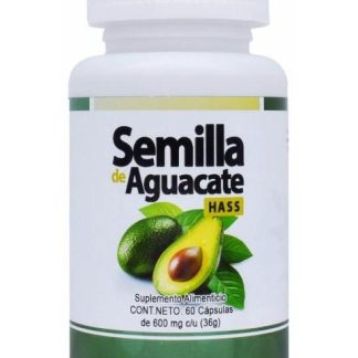 SEMILLA DE AGUACATE 60 CAP NATURALES CALIFORNIA