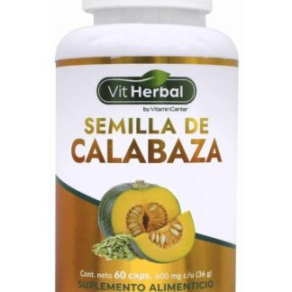 SEMILLA DE CALABAZA 60 CAP VIT HERBAL