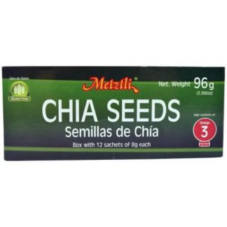 SEMILLA DE CHIA EN SACHET 96 G METZTLI P 12