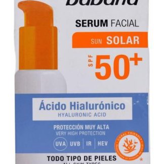 SERUM FACIAL ACIDO HIALURONICO SPF 50 30 ML BABARIA