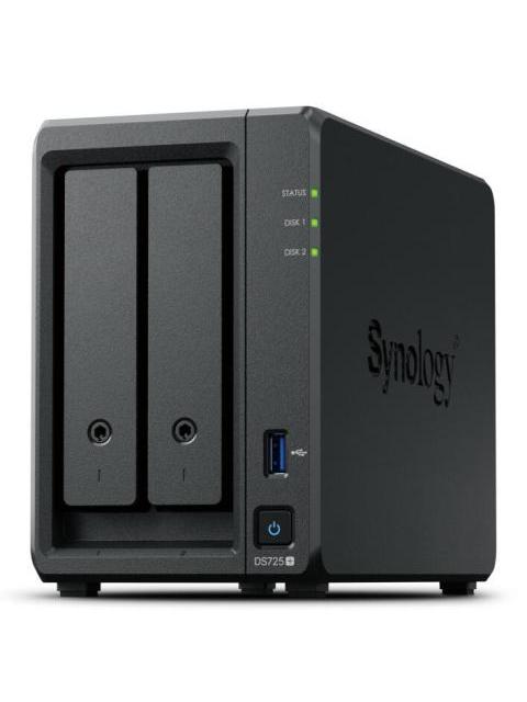 SERVIDOR NAS MARCA SYNOLOGY MODELO DS725+ 2 BAHIAS DISKSTATION