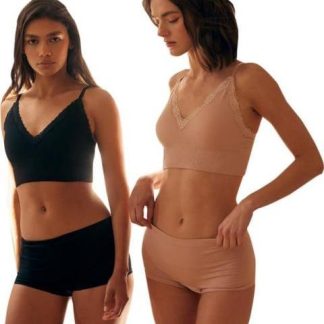 SET 2 BOXERS NEGRO LOVE TO LOUNGE