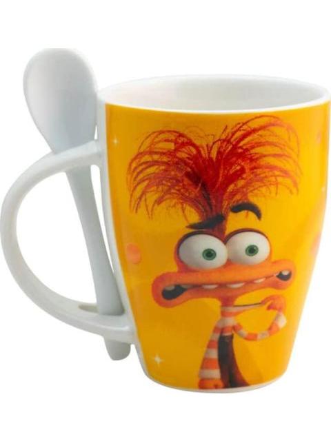 SET 2 TAZAS CON CUCHARA INSIDE OUT 2 MULTICOLOR DISNEY - Image 3