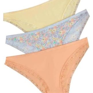 SET 3 PANTIS CORTE BIKINI MULTICOLOR LOVE TO LOUNGE