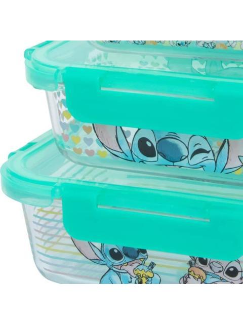 SET 3 TUPPERS VIDRIO MULTICOLOR DISNEY - Image 3