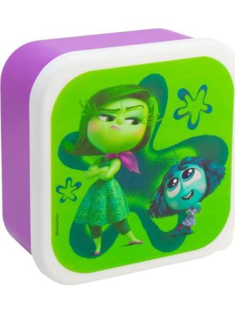 SET 3 TUPPERS INSIDE OUT MULTICOLOR DISNEY - Image 4