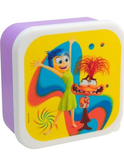 SET 3 TUPPERS INSIDE OUT MULTICOLOR DISNEY - Image 5