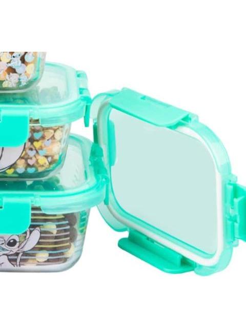 SET 3 TUPPERS VIDRIO MULTICOLOR DISNEY - Image 5