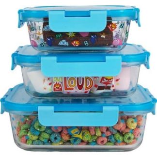 SET 3 TUPPERS VIDRIO MULTICOLOR INSIDE OUT 2