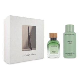 SET ADOLFO DOMINGUEZ VETIVER TERRA 2PZS - CABALLERO