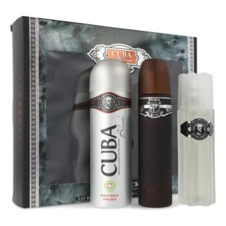 SET CUBA BLACK FOR MEN 3PZS - CABALLERO