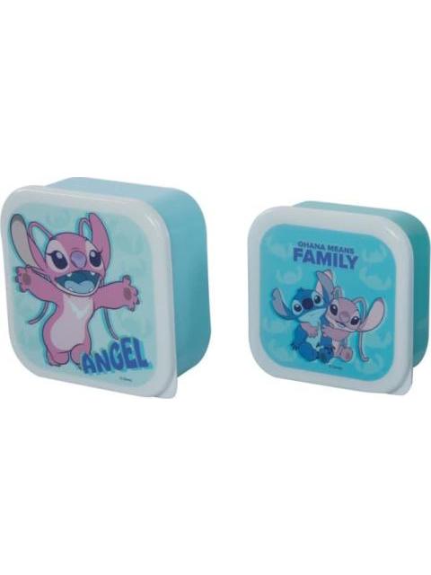 SET 3 TUPPERS STITCH MULTICOLOR DISNEY - Image 5