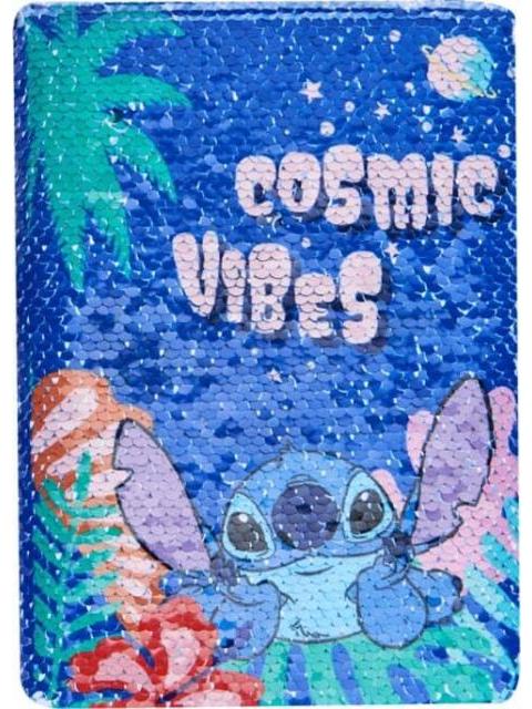 SET ESCOLAR LIBRETA LAPICERO SEPARADORES GOMA      LI AZUL STITCH - Image 3