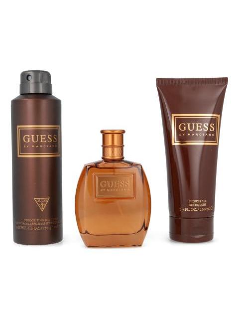 SET GUESS BY MARCIANO 3PZS EDT SPRAY SHOWER GEL DESODORANTE