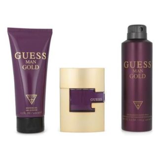 SET GUESS MAN GOLD 3PZ 75ML EDT SPRAY
