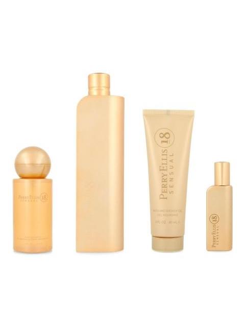 SET PERRY ELLIS 18 SENSUAL 4PZS 100 EDP SHOWER GEL BODY MIST - Image 3