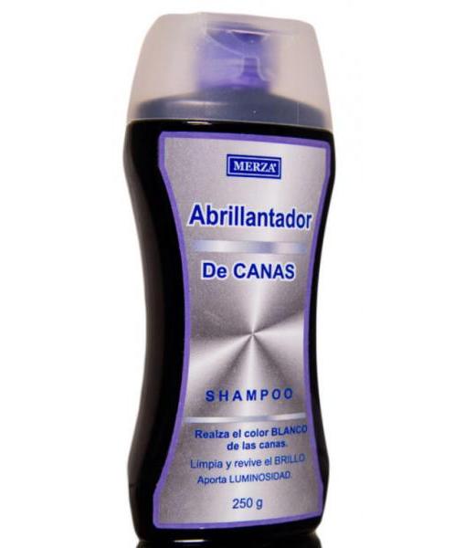 SHAMPOO ABRILLANTADOR DE CANAS 250 GRS REFUERZA EL COLOR BLANCO D SIN CANAS