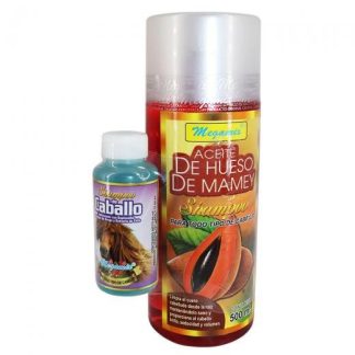 SHAMPOO ACEITE HUESO DE MAMEY 500 ML PARA TODO TIPO DE CABELLO MEGAMIX