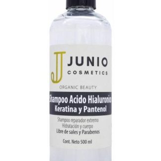 SHAMPOO ACIDO HIALURONICO KERATINA PANTENOL 500 ML JUNIO