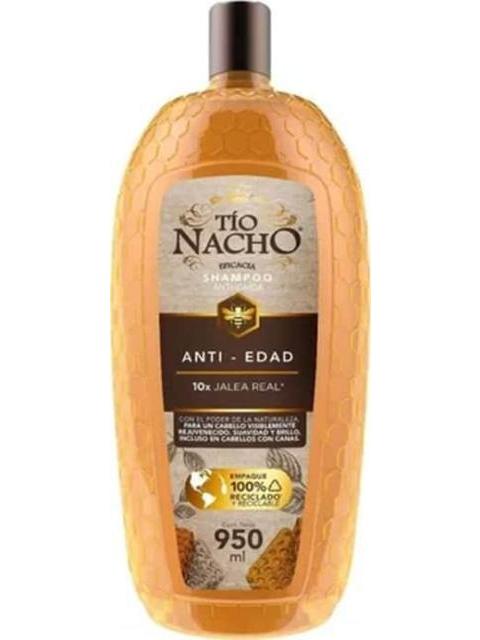 SHAMPOO ANTI EDAD 950 ML MULTICOLOR TIO NACHO