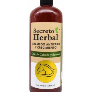 SHAMPOO ANTICAIDA COLA DE CABALLO Y ROMERO 1 L SECRETO HERBAL