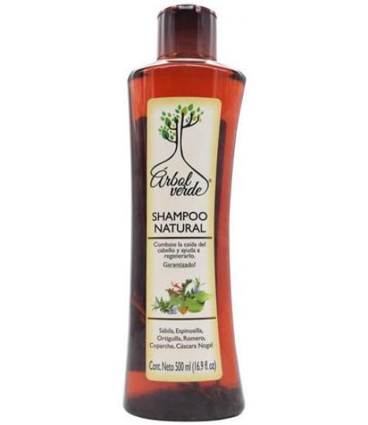 SHAMPOO ANTICAIDA NATURAL 500 ML ARBOL VERDE