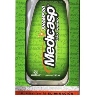 SHAMPOO ANTICASPA 130 ML MULTICOLOR MEDICASP