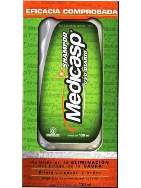 SHAMPOO ANTICASPA 130 ML MULTICOLOR MEDICASP