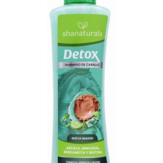 SHAMPOO ARCILLA MINOXIDIL BERGAMOTA BIOTINA 500 ML SHANATURALS