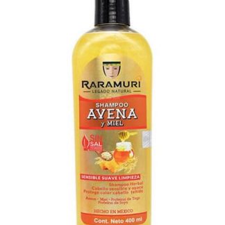 SHAMPOO AVENA Y MIEL 400 ML RARAMURI