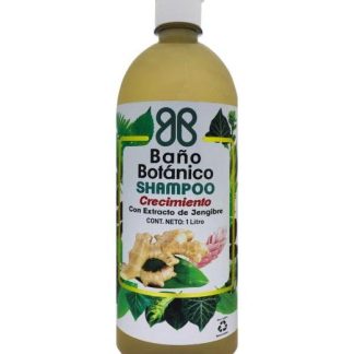 SHAMPOO BAÑO BOTANICO CRECIMIENTO CON EXTRACTO DE JENGIBRE 1000 ML SHAMPOO DEL INDIO HUICHOL