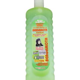 SHAMPOO BERGAMOTA 1.1L CABELLO GRASOSOESTIMULA EL CRECIMIENTO Y R TEPEZCOHUITE DEL INDIO PAPAGO