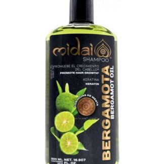 SHAMPOO BERGAMOTA Y KERATINA 500 ML MIDAI