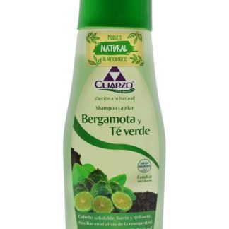 SHAMPOO BERGAMOTA Y TE VERDE 550 ML CUARZO