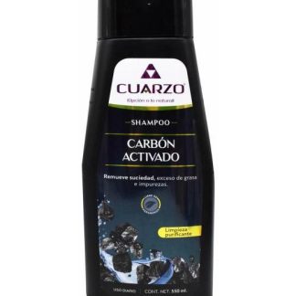 SHAMPOO CARBON ACTIVADO 550 ML CUARZO