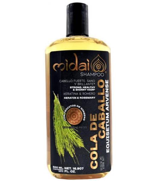 SHAMPOO COLA DE CABALLO ROMERO Y QUERATINA 500 ML MIDAI