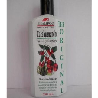 SHAMPOO CON EXTRACTO DE CACAHUANANCHE SAVILA Y ROMERO 550ML. SHAM SHAMPOOS NUEVOS