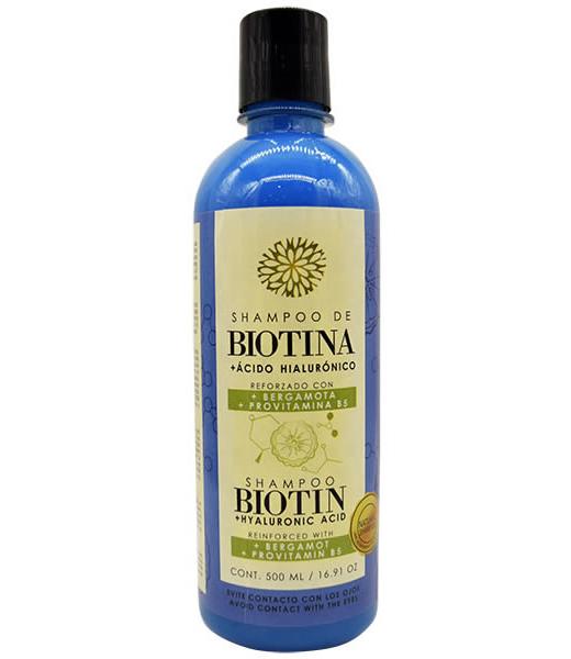 SHAMPOO DE BIOTINA Y ACIDO HIALURONICO 500 ML BATAMOT
