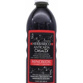 SHAMPOO HERBARICO ANTICAIDA MINOXIDIL 600 ML CRISALDI