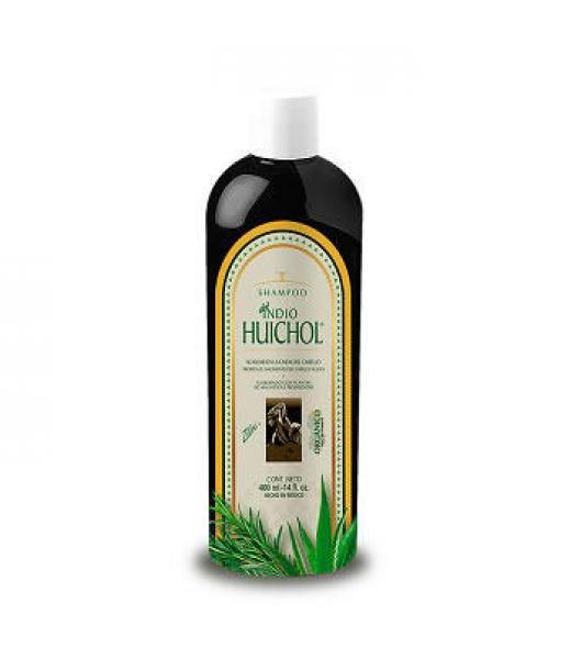 SHAMPOO HUICHOL 400 ML AUXILIAR EN LA CAIDA DEL CABELLO SHAMPOO DEL INDIO HUICHOL