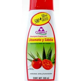 SHAMPOO JITOMATE Y SABILA 550 ML CUARZO