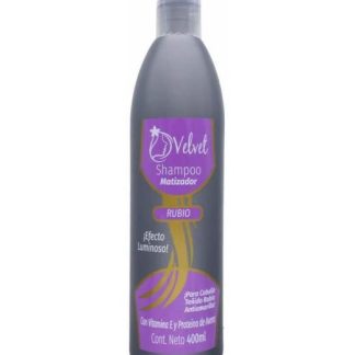 SHAMPOO MATIZADOR RUBIO 400 ML VELVET