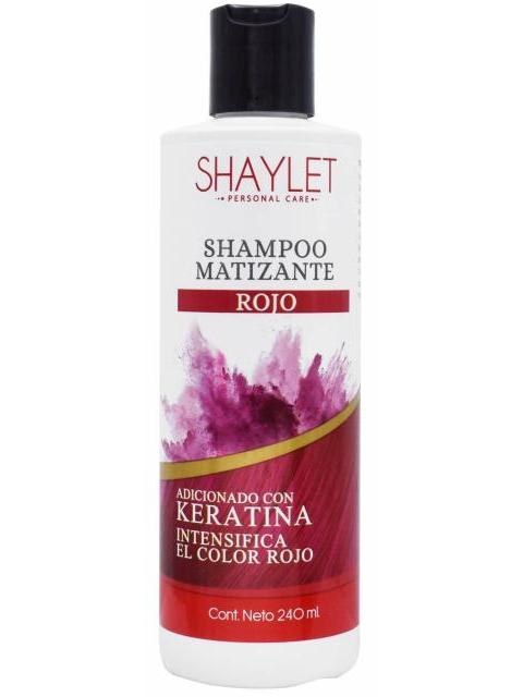 SHAMPOO MATIZANTE ROJO 240 ML SHANATURALS