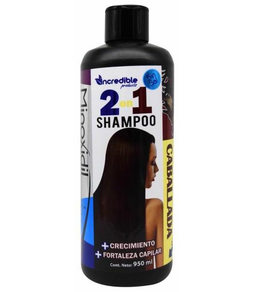 SHAMPOO MINOXIDIL CABALLADA 950 ML INCREDIBLE PRODUCTS