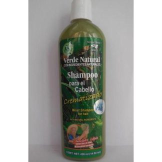 SHAMPOO PARA EL CABELLO CREMATIZADO VERDE NATURAL 430ML VERDE NATURAL